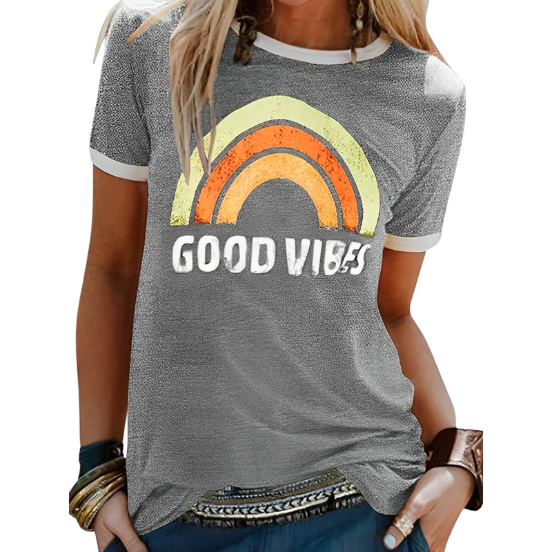 Olivia - Good Vibes T-shirt