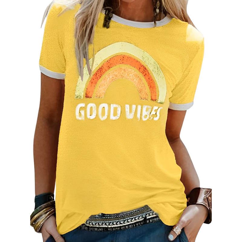 Olivia - Good Vibes T-shirt