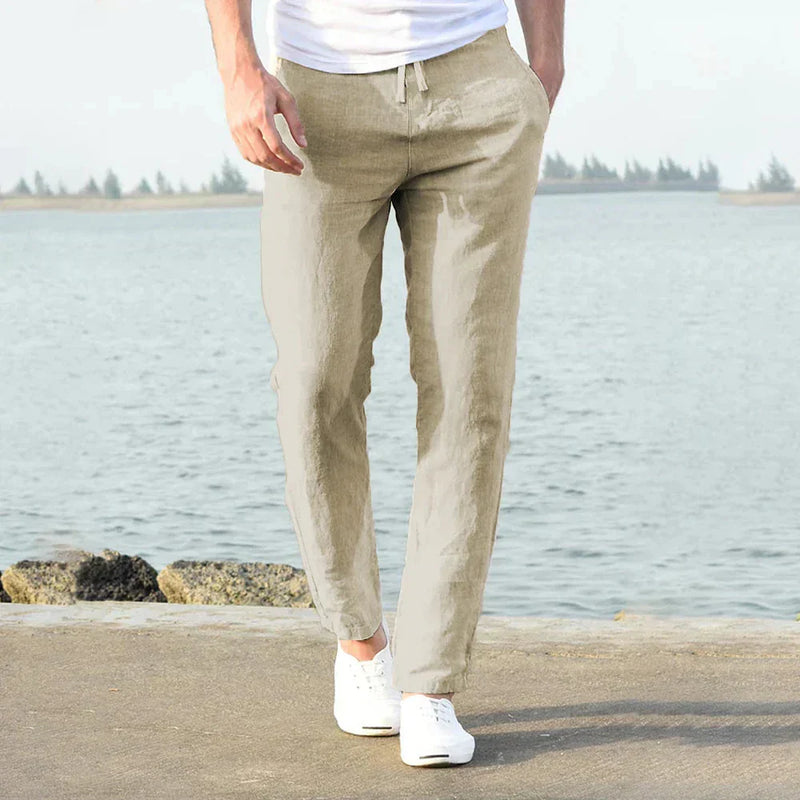 Oliver - Linen Trousers for Men